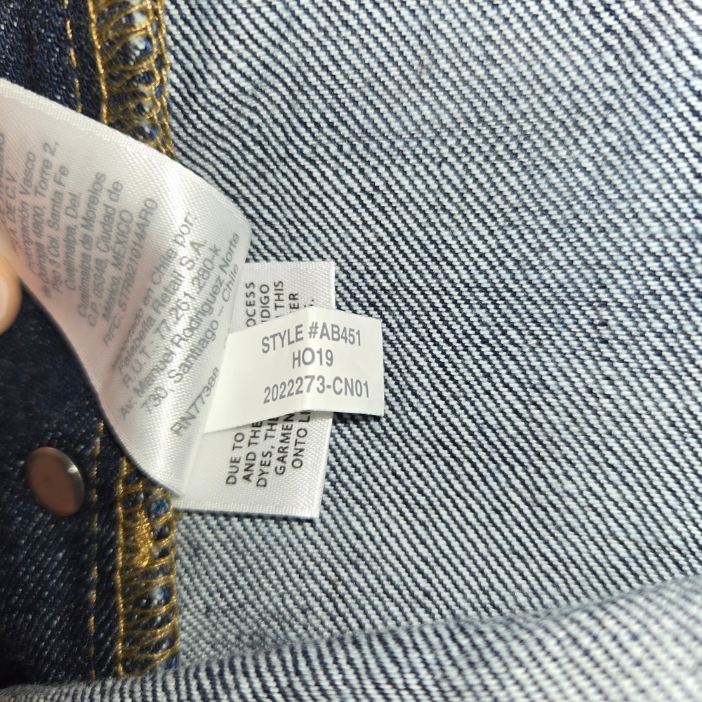 Wallace & Barnes Carpenter Pant Jeans Japanese Rinsed Mens Indigo AB451 32x32 - Picture 7 of 12